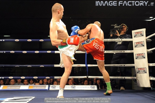 2011-04-30 Ring Rules 1748 K-1 - 71kg - Ovidio Mihali ITA - Danilo Fanfano ITA
